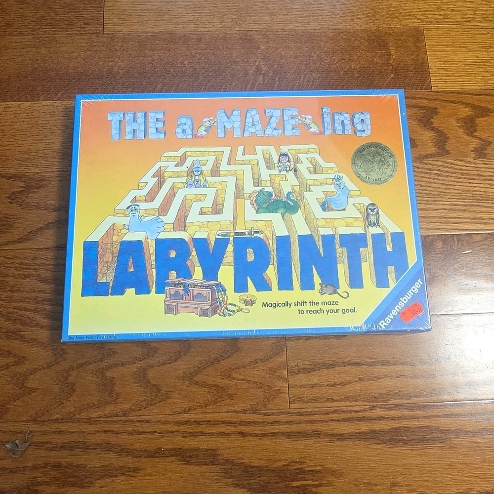Vintage 1988 Ravensburger The aMAZEing Labyrinth Board Game Sealed
